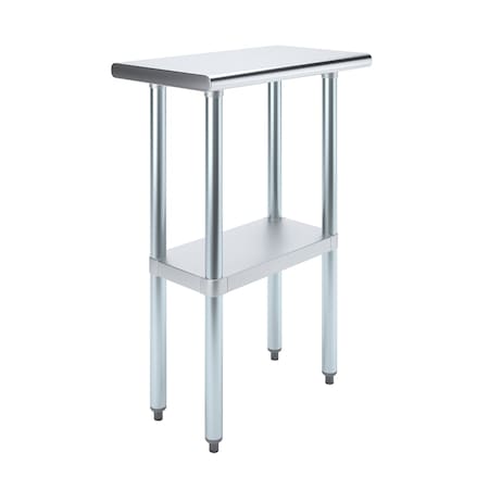 Amgood 14 in. x 24 in. Stainless Steel Table AMG WT-1424